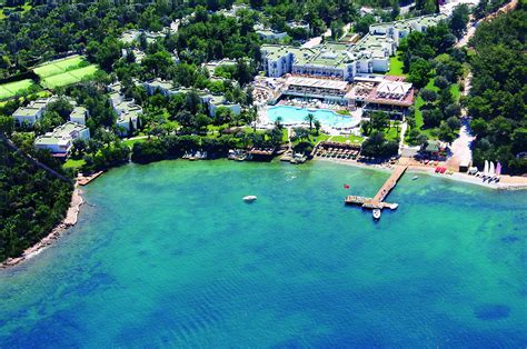 Bodrum, Turkey, Resort aerial view