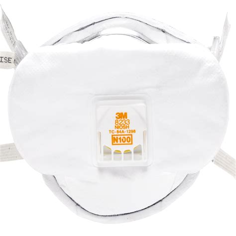 3M 8233 N100 Particulate Respirator Mask With Valve Allergy Control Products | lupon.gov.ph