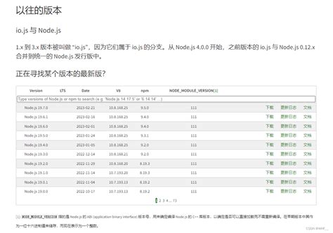 2023最新版nodejs下载安装及环境配置教程（非常详细）从零基础入门到精通，看完这一篇就够了nodejs安装及环境配置 Csdn博客