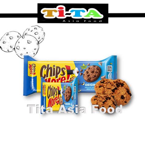 Tita Halal Chips More Original Double Choco Hazelnut Chocolate Chips