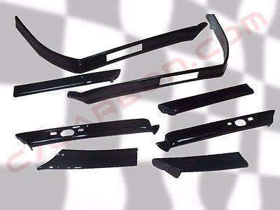 1986 1992 Toyota Supra MK3 MA70 Exterior Trim Moulding Kit Carbon