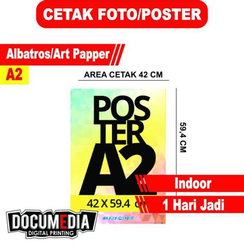 Jual Kertas Cetak Print Poster Foto A Bahan Albatros Shopee Indonesia