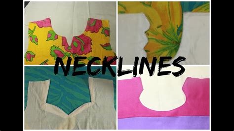 Different Types Of Necklines Youtube