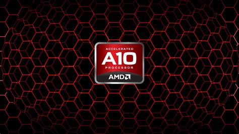 AMD A10 processor logo, AMD HD wallpaper | Wallpaper Flare