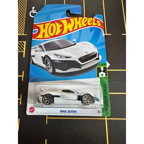 Hot Wheels Rimac Nevera Model Car White Shopee Malaysia