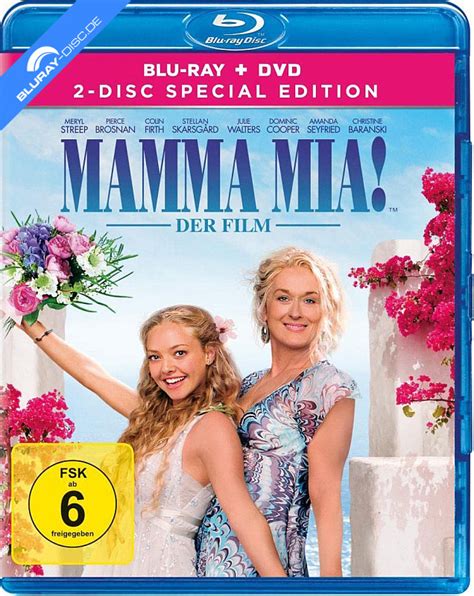 Mamma Mia Der Film Disc Special Edition Blu Ray Dvd Blu Ray