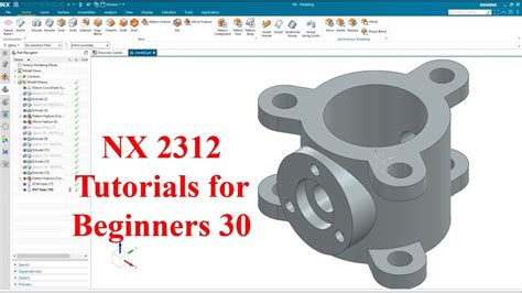 Siemens Nx Tutorials For Beginners Nx Tutorial Youtube