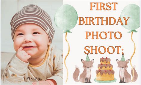 First Birthday Photoshoot: 5 Unick Capturing Unforgettable Moments