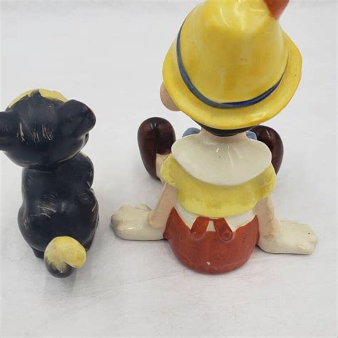 Goebel Pinocchio Seated Figaro Cat Germany Walt Disney Character