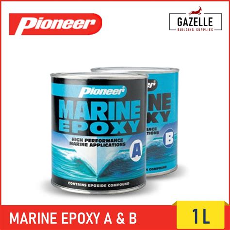 Pioneer All Purpose Epoxy Set A B Marine Epoxy Set Non Sag