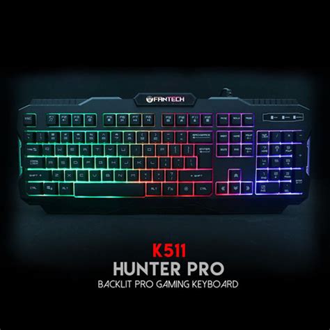 FANTECH K511 Hunter Pro RGB Keyboard PC Mart Matara