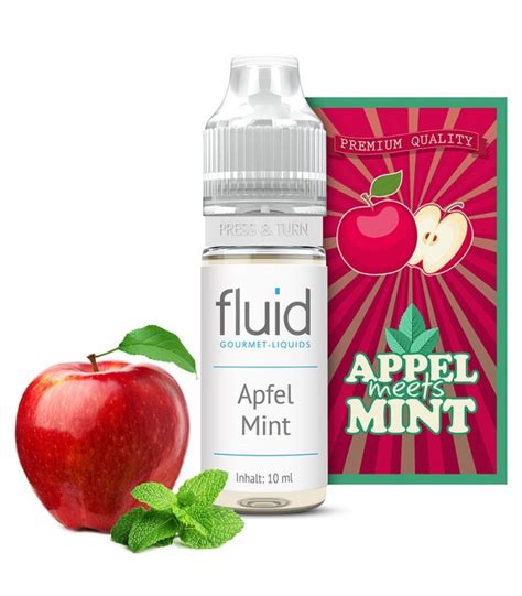 Apfel Mint Aroma Fluid Gourmet Liquid