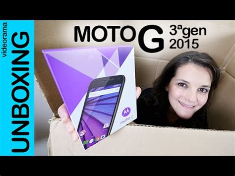 Motorola Moto G Gen Unboxing En Espa Ol Youtube