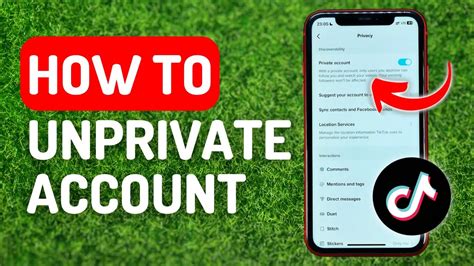 How To Unprivate Your Tiktok Account Youtube