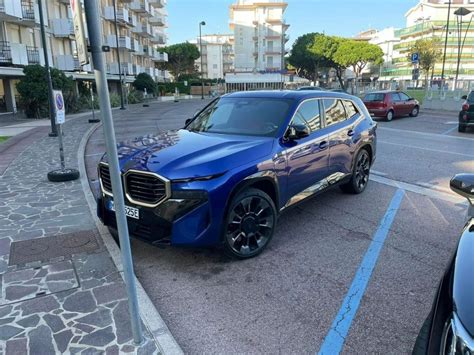 Bmw Xm Marina Bay Blue Shows Up Public Roads