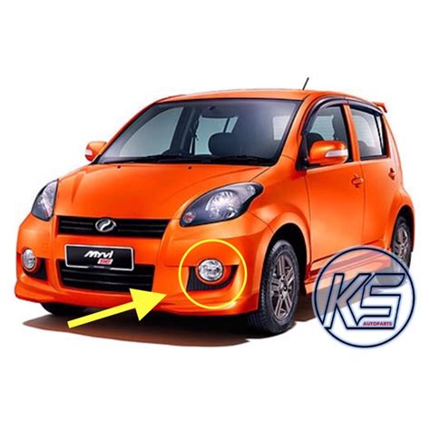 Perodua Myvi Se Fog Lamp Cover Shopee Malaysia