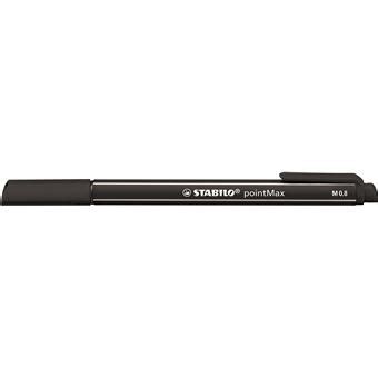 Stylo Feutre Stabilo PointMax Noir Feutre Achat Prix Fnac