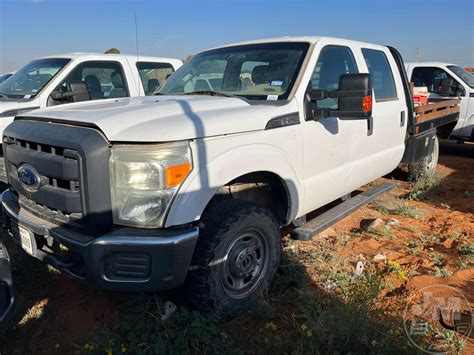 2015 Ford F 250 Flatbed Truck For Sale Stanton Tx 338423