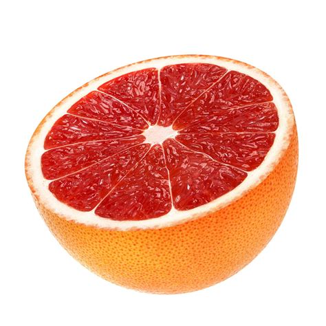 Grapefruit slice isolated 10825630 Stock Photo at Vecteezy