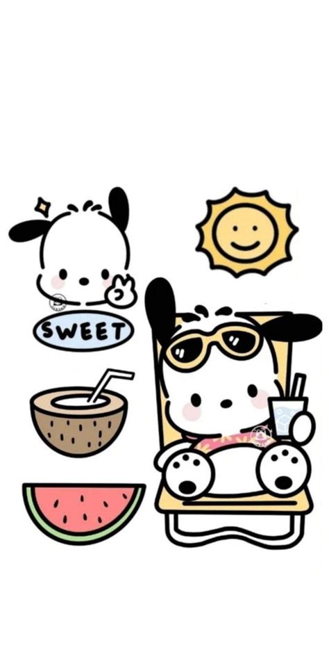 Background Pochacco Wallpaper EnWallpaper