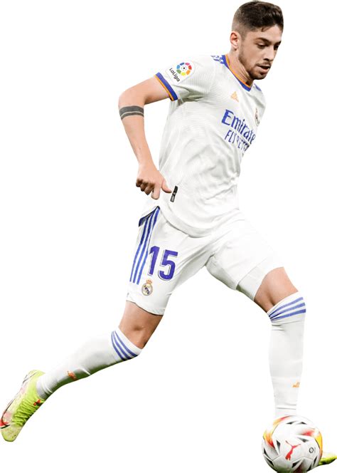 Federico Valverde Real Madrid Football Render Footyrenders