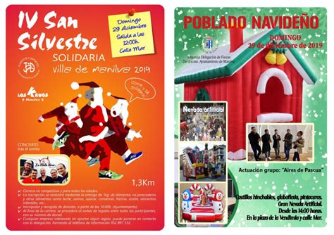 Carrera solidaria San Silvestre y Poblado Navideño Manilva WebSite