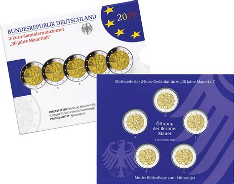 2 Euro 2019 Deutschland Polierte Platte MA Shops