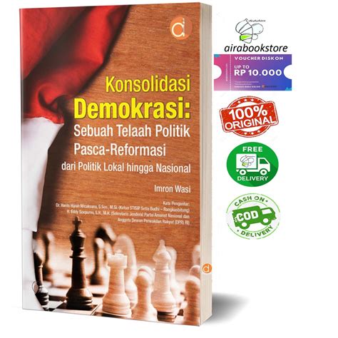 Jual Buku Konsolidasi Demokrasi Sebuah Telaah Politik Pasca Reformasi