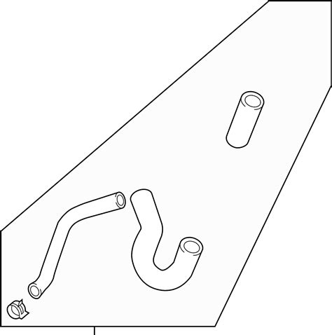 Audi Rs Hvac Heater Hose Q Ab Genuine Audi Part