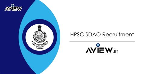 Hpsc Sdao Recruitment 2023 Online Application Form 2023