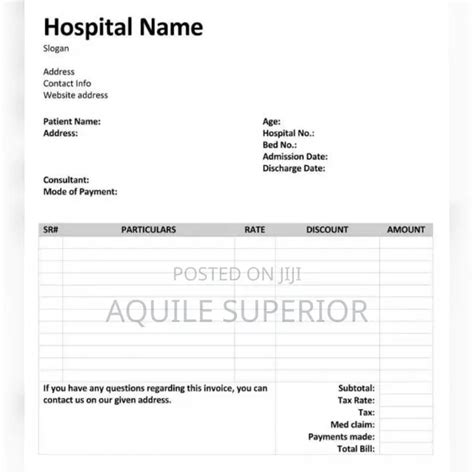 Medical Expense Receipt in Lekki - Printing Services, Odunayo Adebayo ...