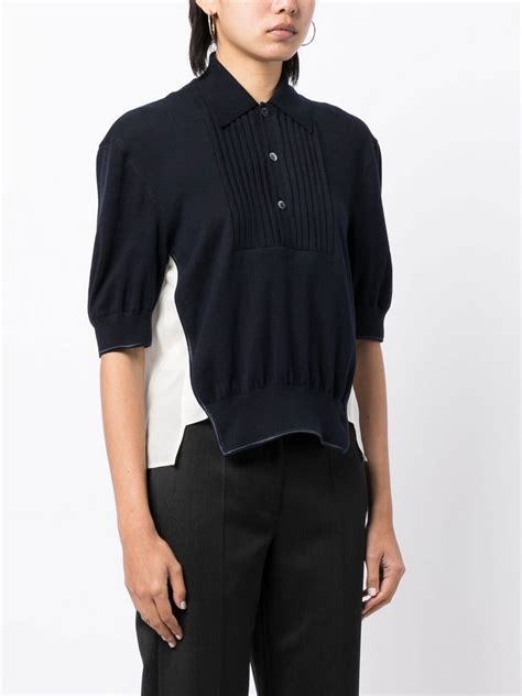 Undercover Two Tone Polo Shirt Farfetch