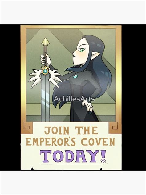 "Join The Emperor's Coven!" Poster for Sale by AchillesArts | Redbubble