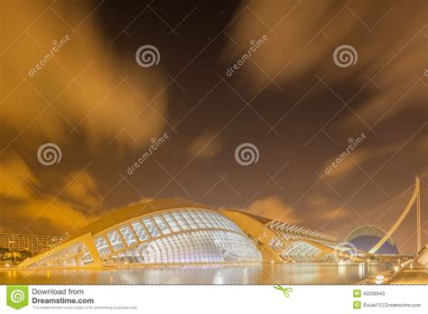 Modern European Architecture Valencia Editorial Stock Photo Image Of