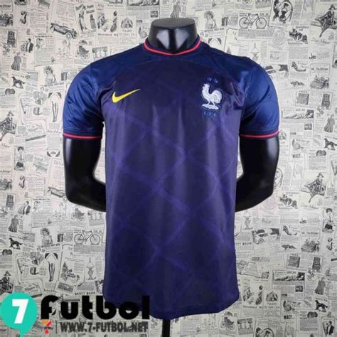 Francia Camiseta Futbol Hombre Azul Ag