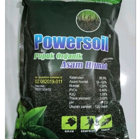 Jual Powersoil Kg Pupuk Pembenah Tanah Organik Power Soil Kg Original