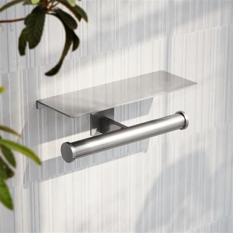 DEKA | Double toilet roll holder Double stainless steel toilet roll ...