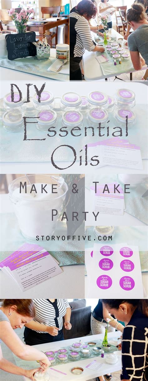 Diy Essential Oils Make And Take Party How To Have A Successful Essential Oils Make And Take Party