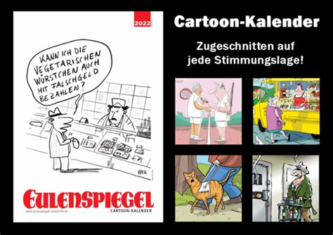 Eulenspiegel Cartoon Kalender 2022 Eulenspiegel Laden Der Online