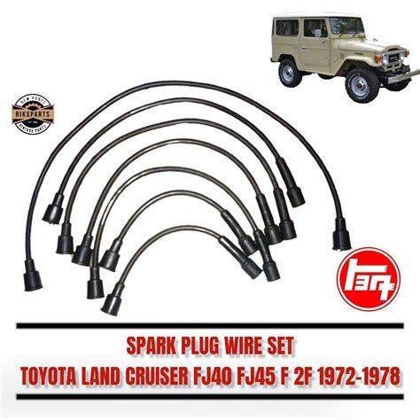 Toyota Land Cruiser Fj40 Fj45 F 2F 72 78 Spark Plug Wire Set EBay