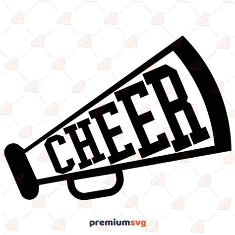 Cheer Megaphone Svg Artofit