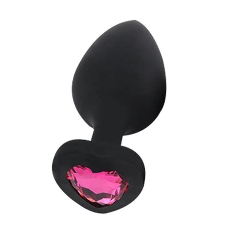 Plug Anal En Silicone Pour Homme Et Femme Nouveau Petite Taille Noir