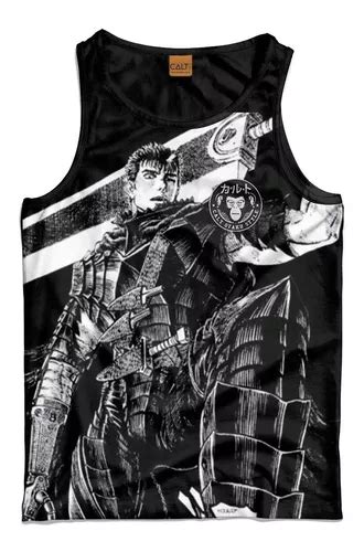 Regata Estampa Armadura Berserk Guts Mangá Anime MercadoLivre