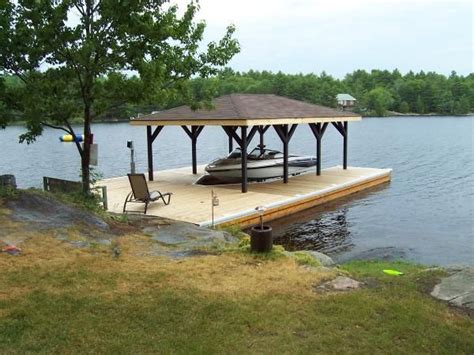 Deck Boathouse Design Ideas Source Canadas Taylor Docks Pinterest