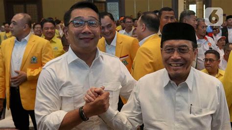 Pilgub Jakarta Ridwan Kamil Suswono Akan Daftar Ke Kpu Agustus