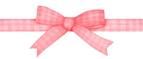 Pink Ribbon Bow Watercolor 42353007 Png