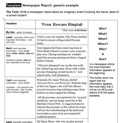 11+ BEST News Report Templates in MS WORD - Day To Day Email