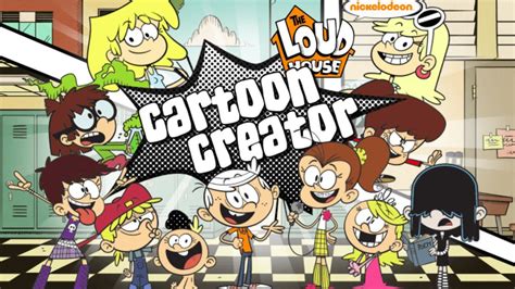 The Loud House: Cartoon Creator - Nickelodeon Games - YouTube