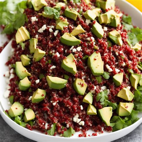 Red Quinoa and Avocado Salad Recipe | Recipes.net