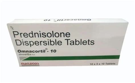 Prednisolone Dispersible Tablet 10mg At Best Price In Nagpur ID